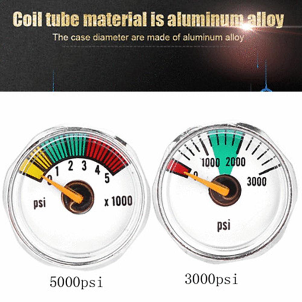 3000psi / 5000psi 1/8NPT Мини Манометр для PCP