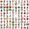 100 Christmas Stickers, Can Be Used As Notebook And Mobile Phone Case Decoration Materials Waterproof Stickers