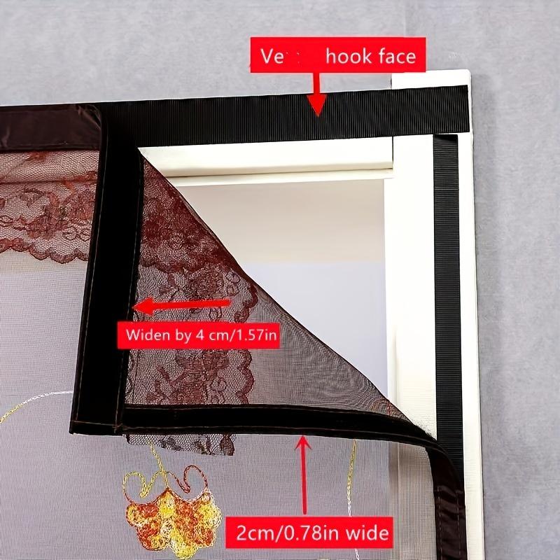 Эта магнитная москитная сетка защитит от насекомых и позволит наслаждаться свежим воздухом — простая установка, никаких дополнительных аксессуаров не требуется!