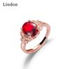 Классическое кольцо Lindon с цирконием, женские ювелирные изделия, свадебный подарок, вечеринка