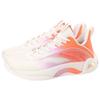 Anta Cement Bubble 2.0 Performance Non-Slip Low-Top Basketball Shoes Men Sneaker White Purple Orange 112221610S-1