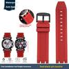 Спортивный Силиконовый Каучук Для Tissot Racing Серии T115417A Специальный Двухпазовый Ремешок Для Часов T115.427 Мужские Часы Браслет