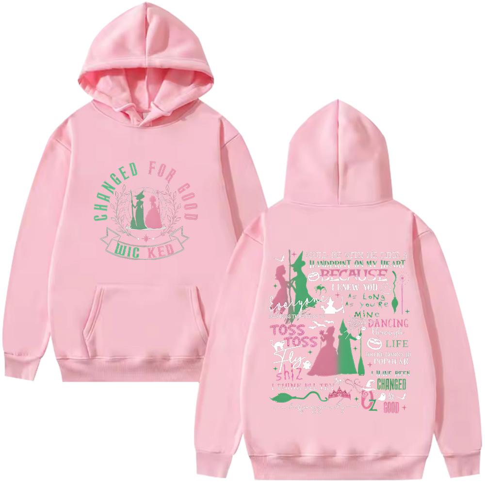 Злодейский для Добра Фэнтези Пуловеры Уникальный Новый Узор Универсальные Толстовки Принт Буквами Свитшоты Унисекс Худи с Длинным Рукавом