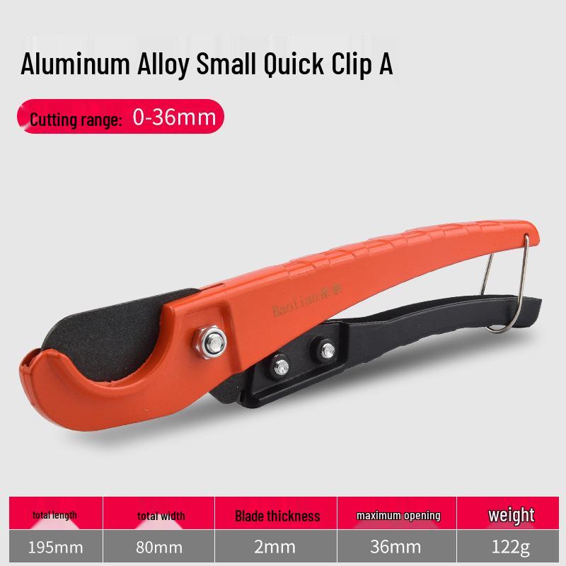 PVC Pipe Cutter - Quick, Professional Cutting Tool for PPR, PVC, and Water Pipes.