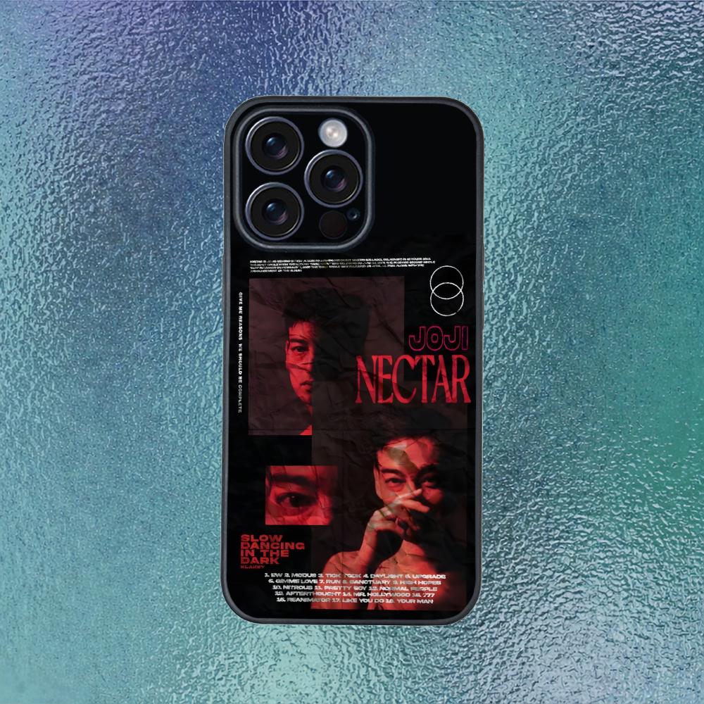 Чехол для телефона Lo-Fi Pop joji nectar для iPhone 12-17 Air Plus Pro Max Сатиновый Глянцевый Цветной Отличный Подарок чехол для телефона