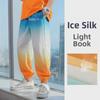 Летние повседневные спортивные брюки Ice Silk для мальчиков с защитой от комаров и градиентом 2023 года