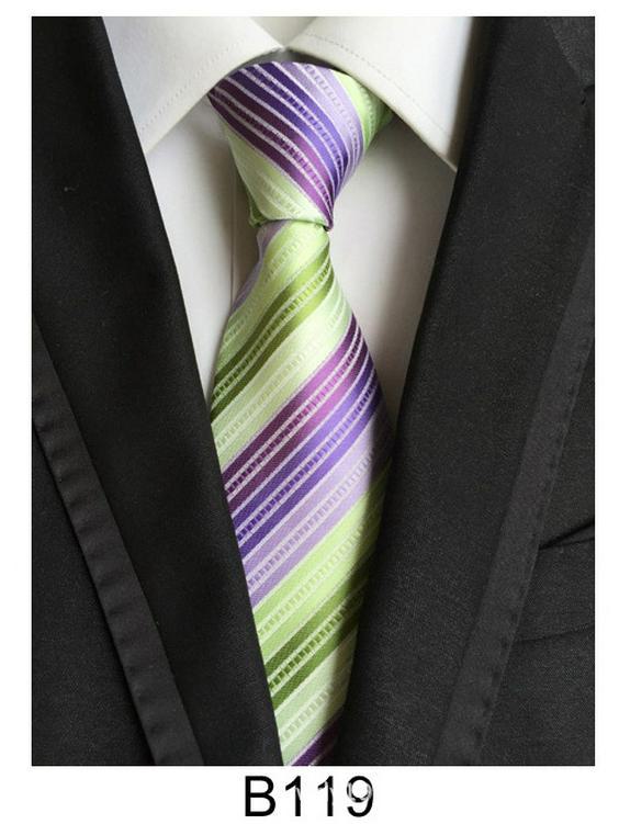 Мужской галстук ручной работы из полиэстерового шелка – повседневный, официальный или профессиональный