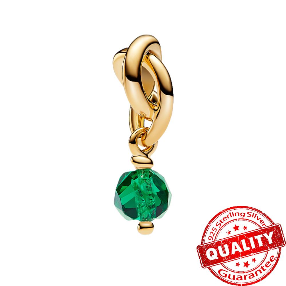 Уникальный медный разноцветный камень-талисман вечности круглый подвесной шарм подходит для оригинального браслета подарок на день рождения для девочек