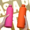 Leak-proof Insulated Water Bottle Stainless Steel Frosted Vacuum Flask Small Mouth Insulated Cup