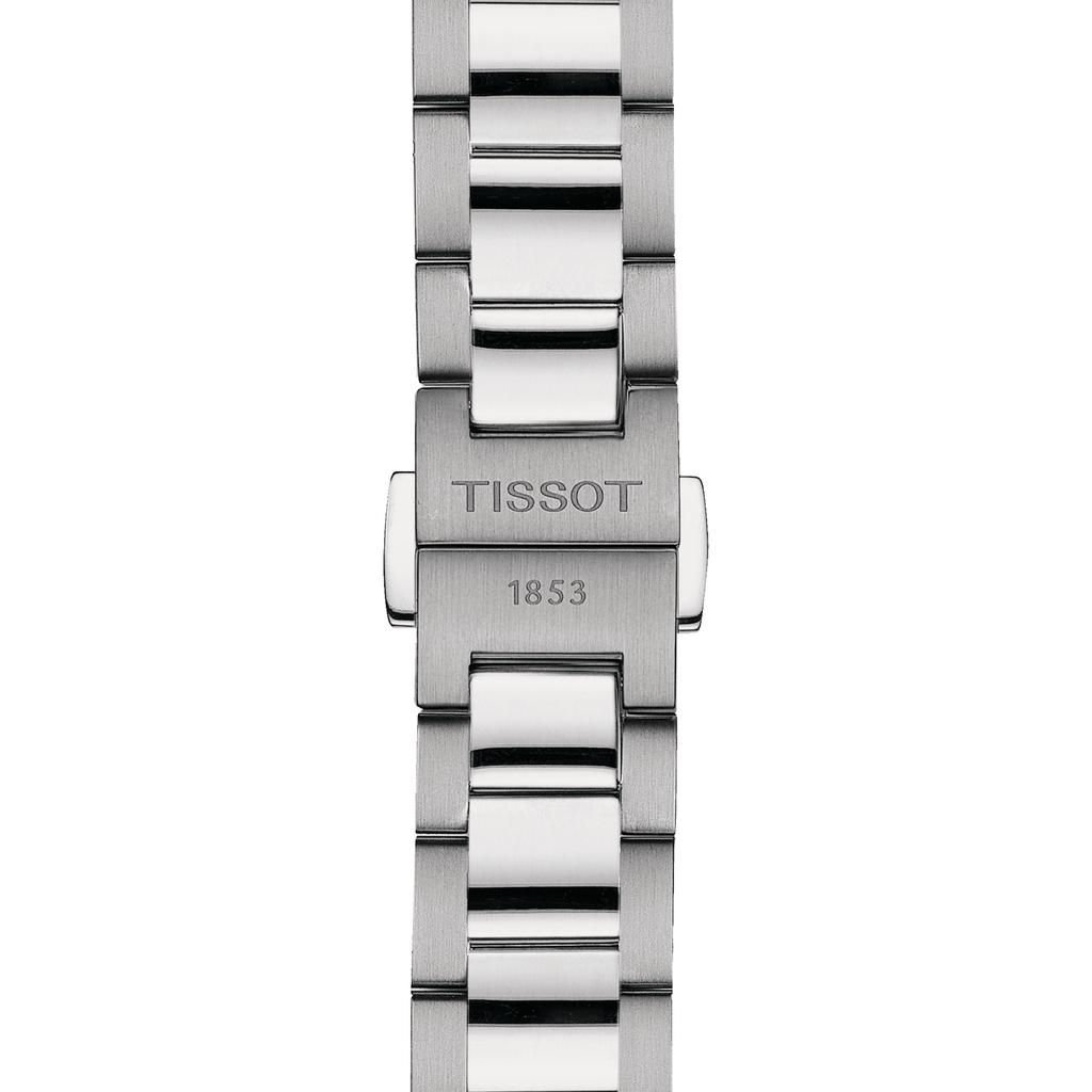 Tissot Мужские модные часы из нержавеющей стали с розовым циферблатом T150.210.11.331.00