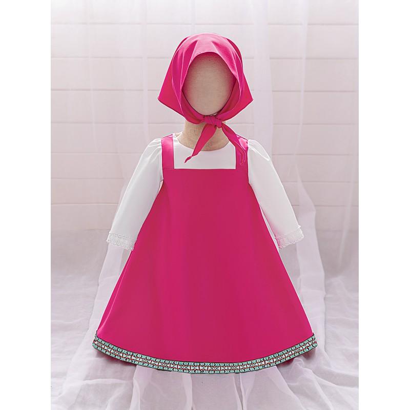 Girls Cosplay Costume Martha Bear Halloween Party Dress Princess Gown Kids