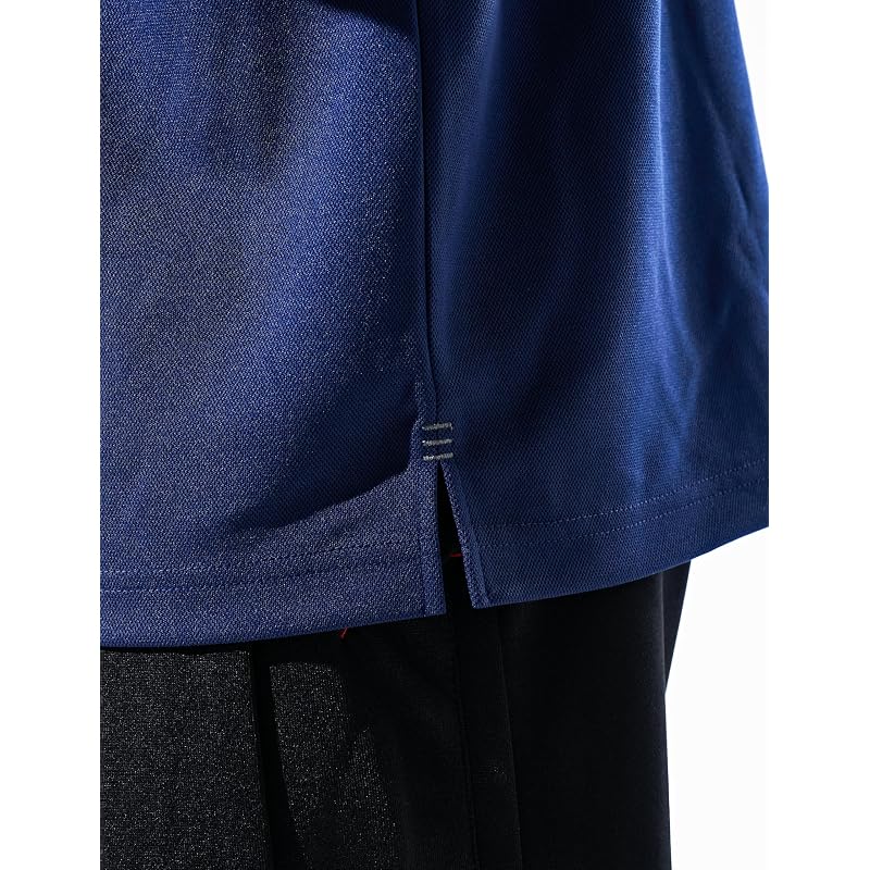 [Canterbury] Регбийная футболка-поло с коротким рукавом LOGO POLO SHIRTS Темно-синий M