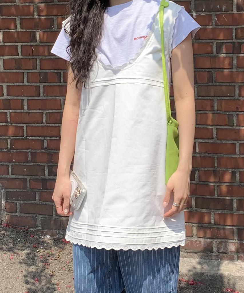 Moon Sun Mj Cotton Lace Dress / White