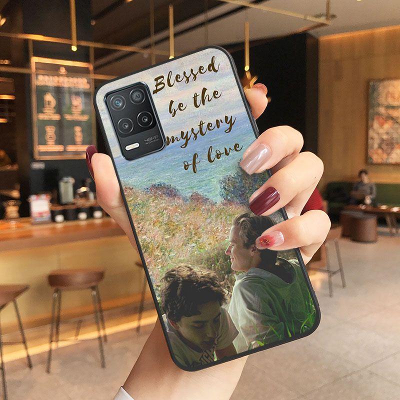 Назови меня своим именем постер Чехол для телефона для oppo Realme 8Pro 6PRO 6i 7pro 9i 9pro C11 C21Y C21 C25Y C25S C3 Q3S XT Чехлы coque