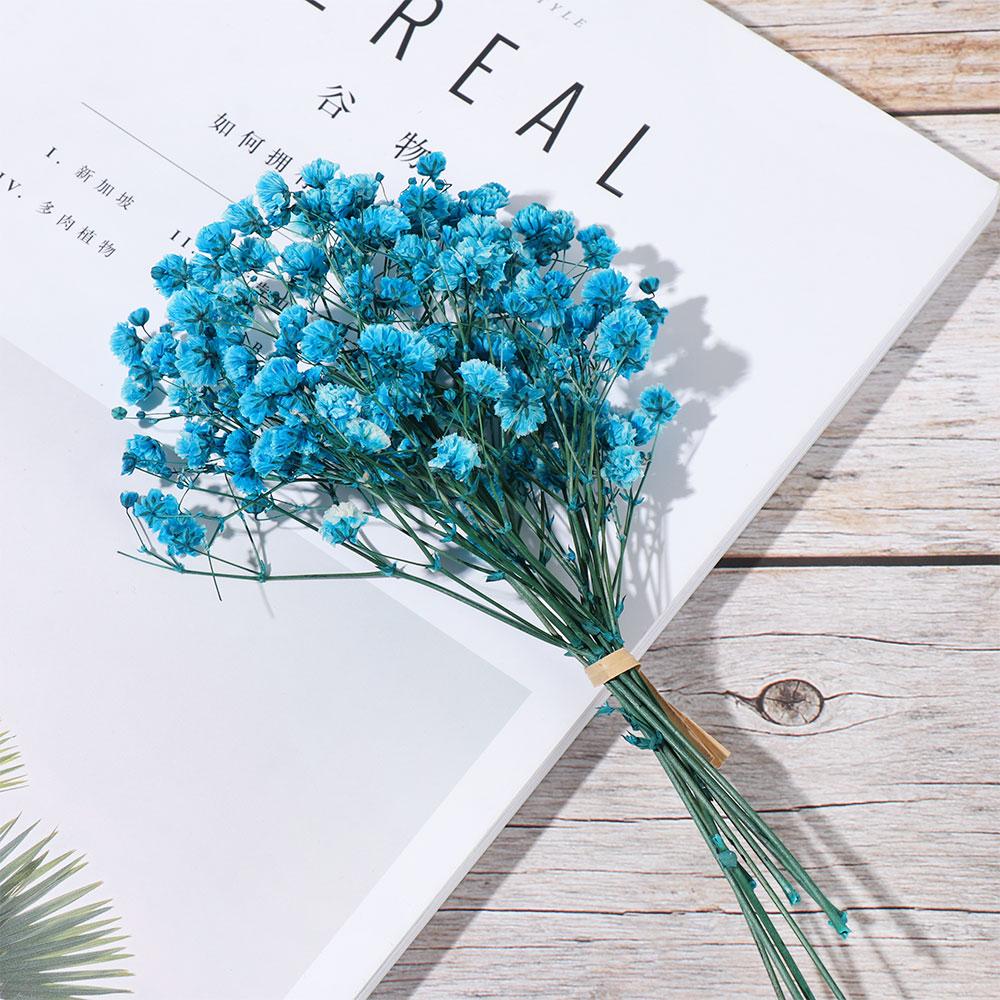 Натуральные Материалы Домашний Декор Живые Цветы Мини Гипсофила Натуральные Сушеные Букеты Растительные Стебли