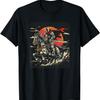Cool Crusader Knight with Horse for Medieval Lovers T-Shirt