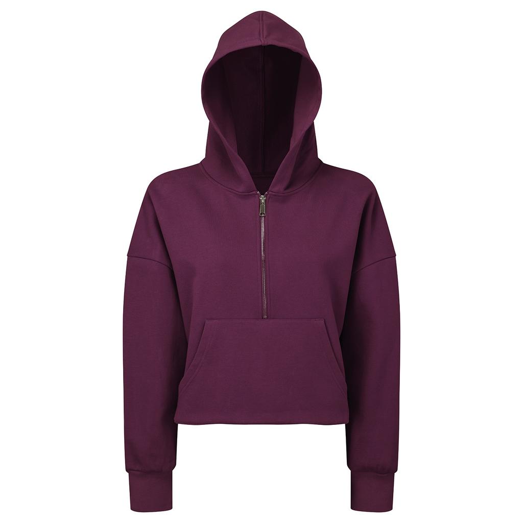 TriDri Womens/Ladies Half Zip Hoodie