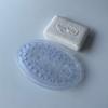 Plastic Soap Holder Bar Holder Tray Clear Plastic Oval Bath Soap Rack For Bathroom & Kitchen