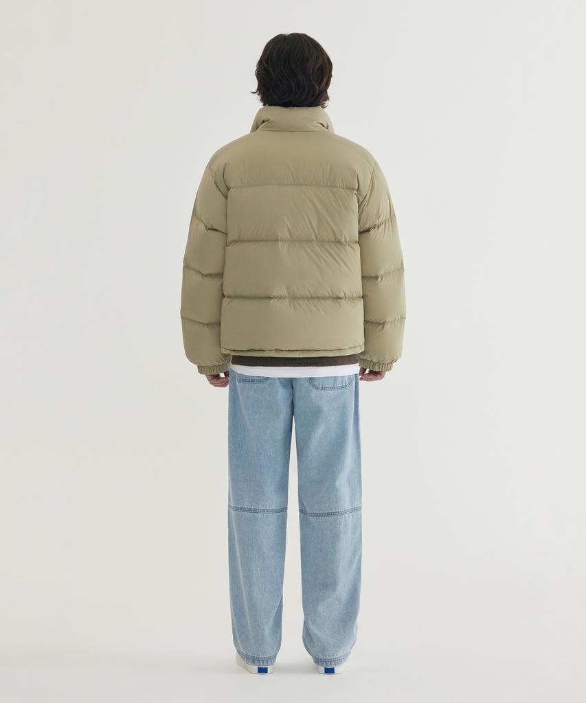 Covernat Civic Rds Short Puffer Light Khaki