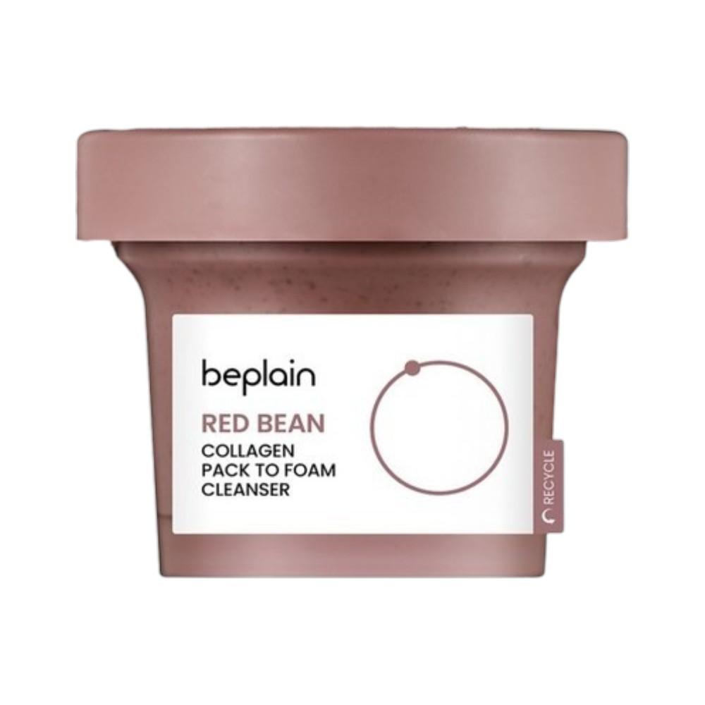 beplain Red Bean Collagen Pack to Foam Cleanser Firming Pore Care 100ml