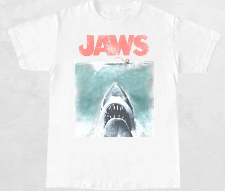 Jaws Fade Adult T-Shirt