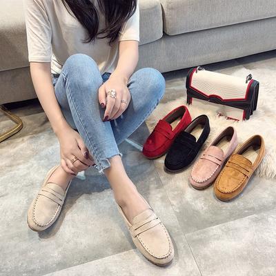Весенне-осенняя классическая обувь с круглым носком и мягкой подошвой, удобная повседневная обувь, однотонная дышащая нескользящая модная женская обувь на плоской подошве