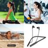 Wireless Earphones with Double USB C Charging Up To 35 Hours of Continuous Bluetooth Neckband Type IPX5 Noise Zoom Bluetooth5.4, Earphones, Port,