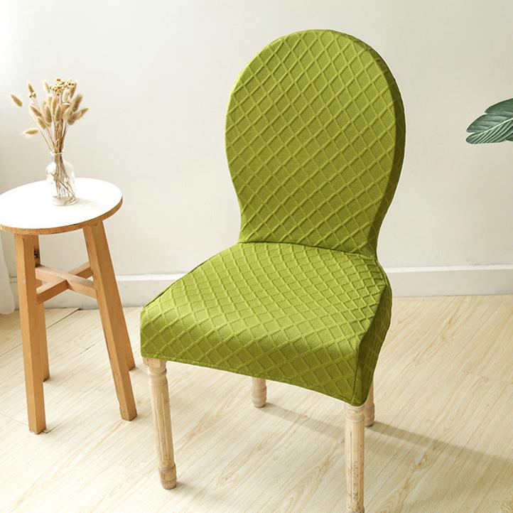 Чехлы на стулья с круглой спинкой, эластичные чехлы на сиденья для ресторана, защитные чехлы на стулья, эластичные чехлы на банкетные табуретки для отеля