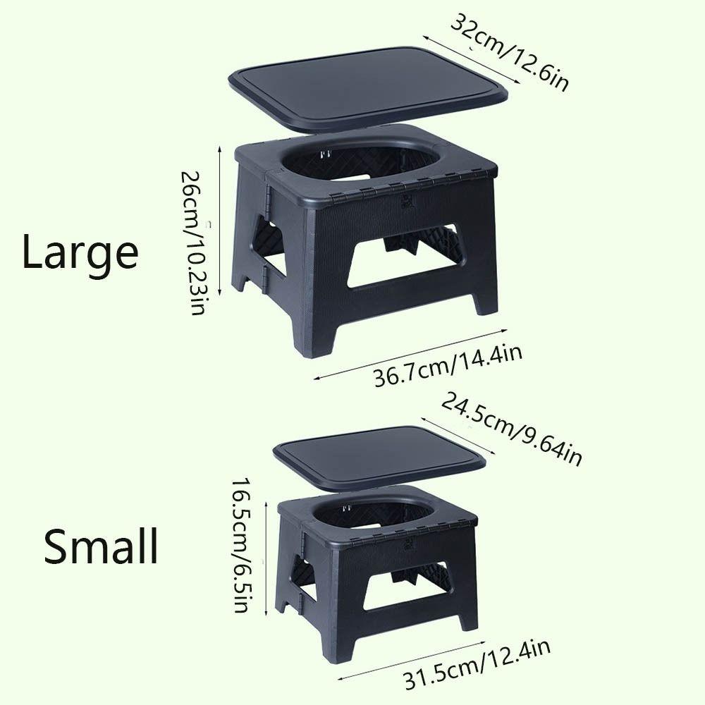 Emergency Folding Camping Toilet Odor-Proof Toilet Stool Portable Car Toilet Outdoor Activities