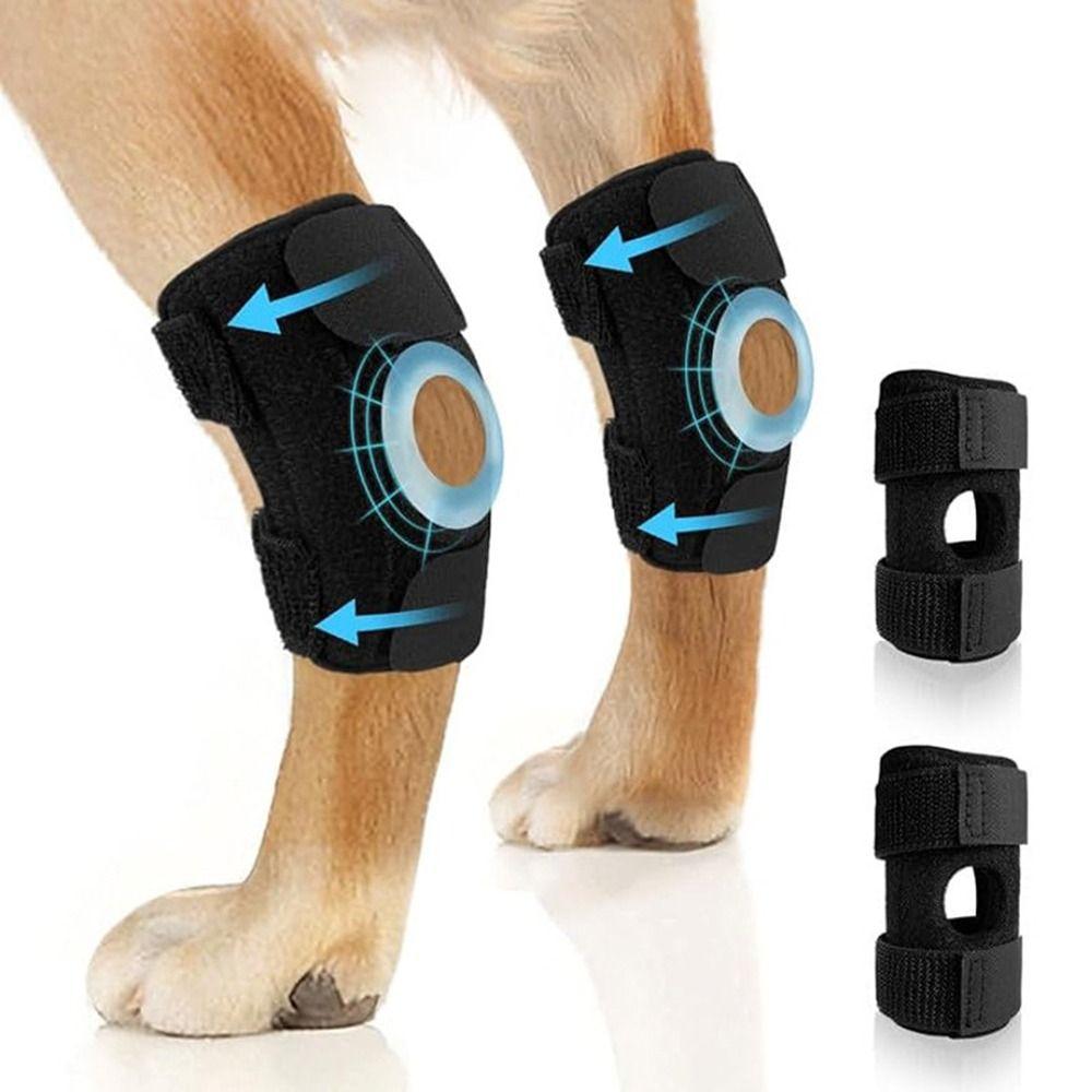 2pcs Pet Joint Protection Sleeve Dog Knee Pads Knee Support Frame Pet Leg Protective Gear Pet