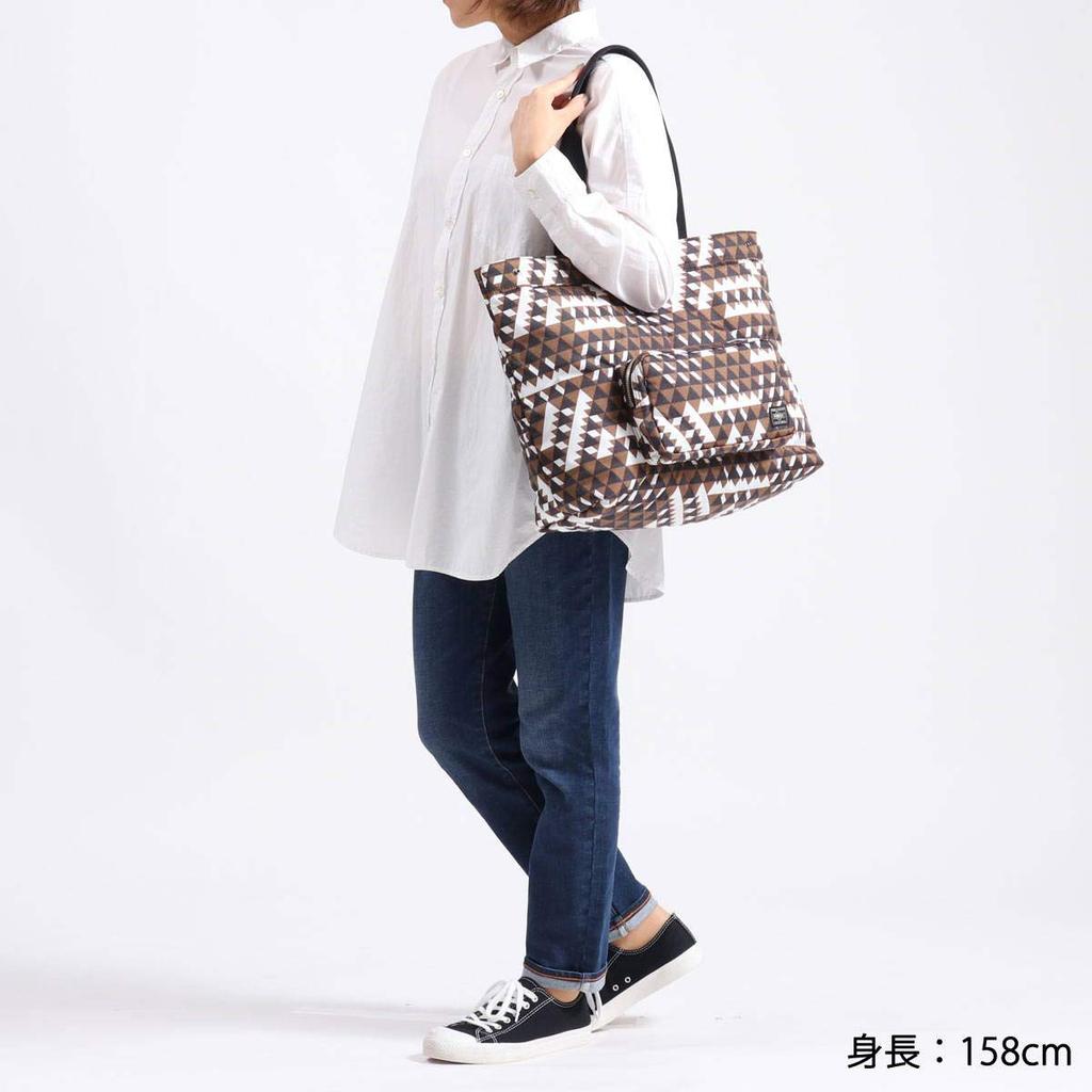 СУМКА-ТОУТ С УЗОРОМ [Porter] 683-16156 Клетчатый/22