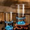 6 PCS/SET Thickened Cup Base Spirits Cup With Scales Vodka Cup Drink Cup Liquor Glass  Banquet