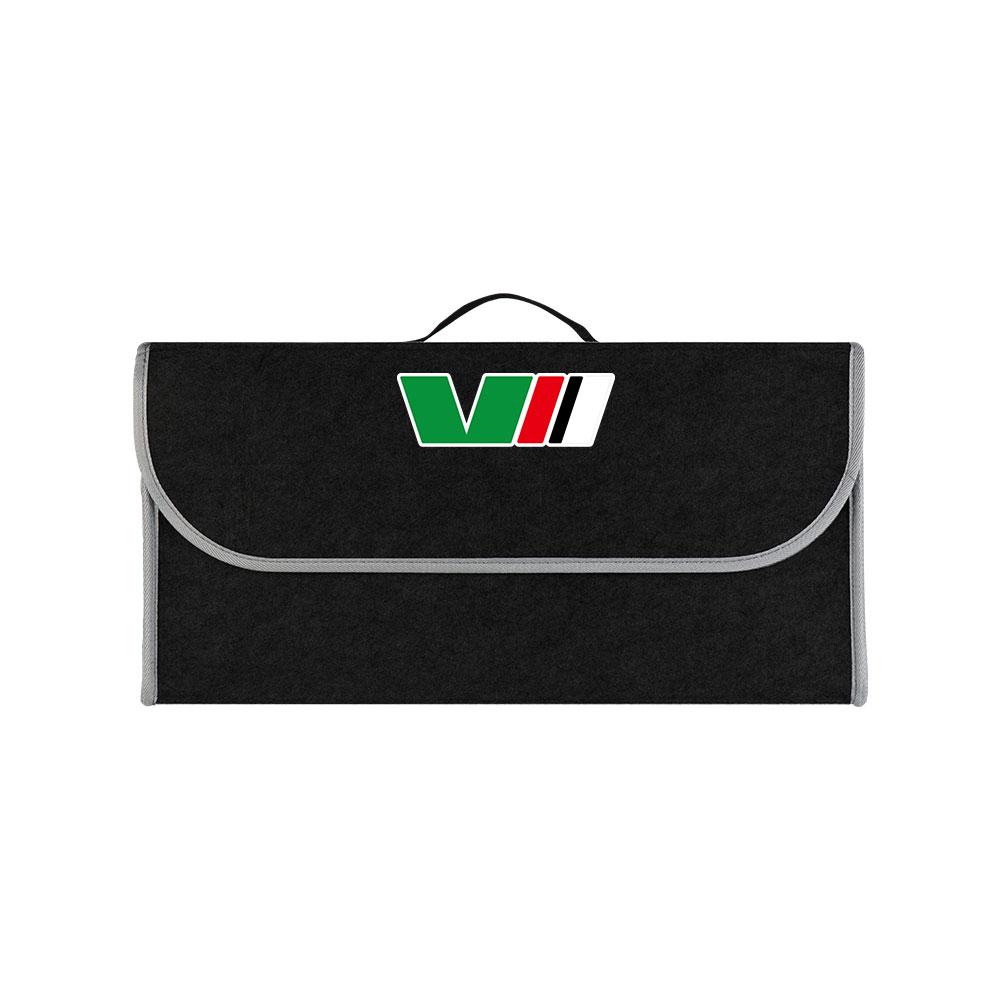 NADH5 Car Trunk Storage Box Foldable Felt Car Organizer Stowing Tidying Box Car Accessories For Skoda S Fabia Octavia VII Karoq Kamiq