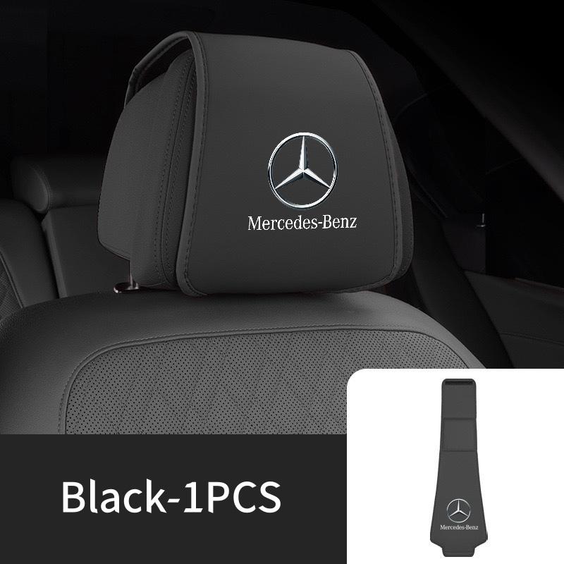GLC GLB Подушка-подголовник для автомобильного сиденья Кожаная подушка Защитный чехол Аксессуары Для Mercedes Benz AMG W203 W206 W220 W205 W211 W212 W201
