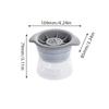 2pcs Bar Whiskey Round Ice Cube Maker Silicone Large Ball Shape Spherical Ice Cube Mould Machine Quick Freezer Kitchen Gadgets