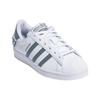 adidas Кроссовки унисекс Superstar Originals Labels Бело-облачно-белые туманно-изумрудные HQ6455
