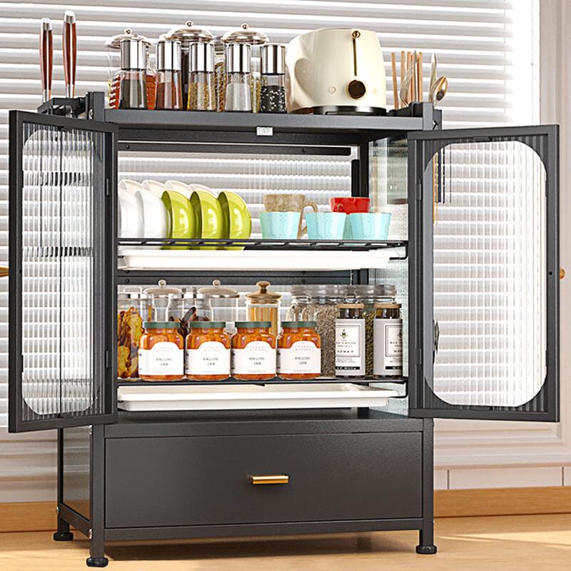 Современная 3-ярусная сушилка для посуды с выдвижными ящиками