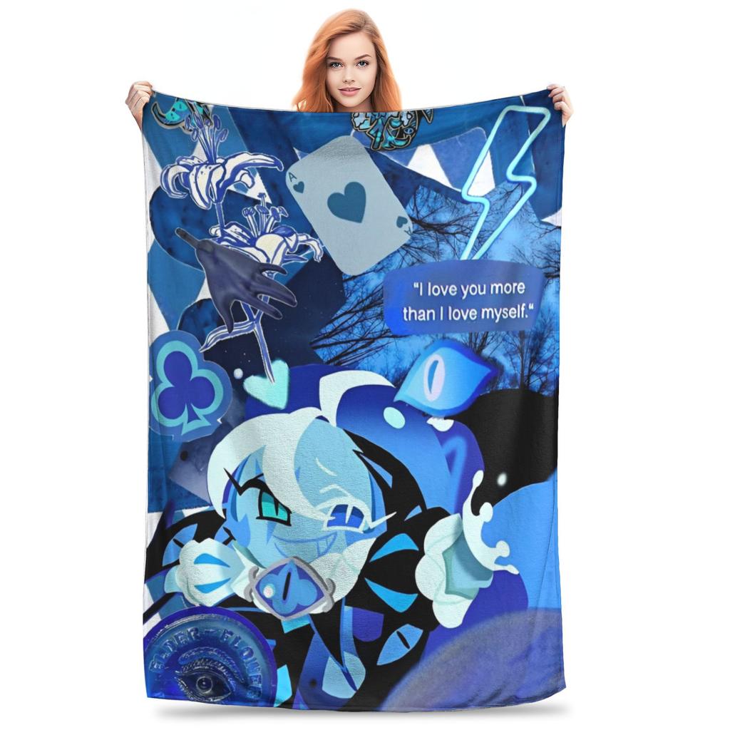 Теневой Молочный Печенька Run Kingdom Одеяла Фланелевое Украшение Милое Дышащее Супермягкое Плед для Дома Спальни Покрывало