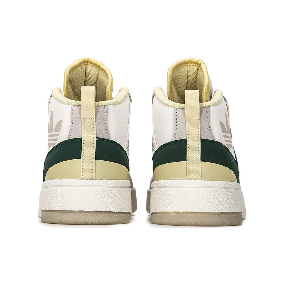 Adidas Оригинальные удобные скейтбордические кроссовки средней высоты Unisex GV9318 белые, зеленые, желтые