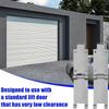 2Pcs Low Headroom Garage Door Top Brackets