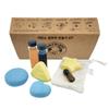 Eco-friendly Shampoo Bar Hair Washing Soap Easy Shampoo Bar Kit Making Set, Blue
