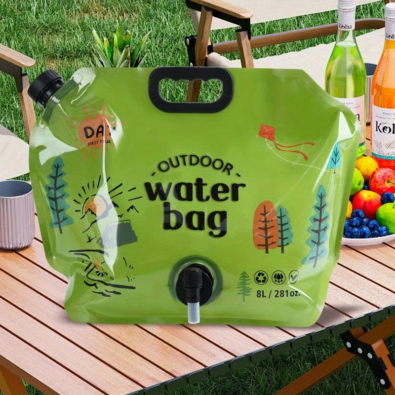 New Style for 2026 Portable Water Bag Extra Thick Camping Storage Outdoor Handheld Mountaineering Folding Travel Plastic Soft Large Capacity