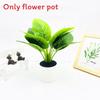 Epipremnum Aureum Simulated And Dasheen Leaves Potted Artificial Ornaments Plant