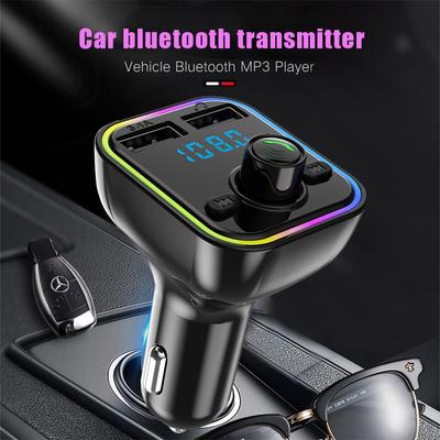 TF U Disk Read беспроводной MP3-плеер Handsfree аудиоресивер Авто Bluetooth-совместимый 5.0 автомобильный FM-передатчик Быстрое зарядное устройство