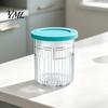 Ice Cream Pint Containers for Ninja NC500, NC500C, NC501, NC501C Series, Food Grade Transparent Plastic Storage Tubs Replacement Cup with Leak-proof