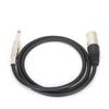 6.35mm XLR Male To TRS Jack Microphone Line Microphone O Cable for Microphones Speakers Stage