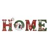 4 pcs Self Adhesive Christmas Wall Decoration 2D Flat Wall Decor Xmas Door Ornaments  Entrance