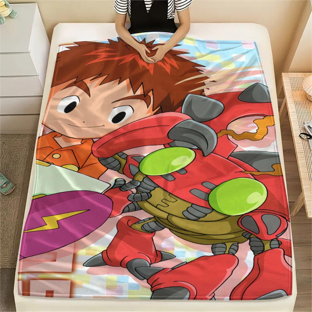 Digimon Friendship Blanket, Digimon Fan Soft Throw, Ideal Gift