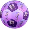 Ronaldo's Dynamic Leap Size 5 Soccer Ball Machine Sewn Indoor/Outdoor Training and Matches Unique Gift for Soccer Lovers