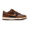 Nike Кроссовки Nike Dunk Low GS Black Cacao Wow для детей Коричневый Кокосовое молоко Британский загар FB9109-006